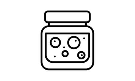 Jam icon vector imageのイラスト素材