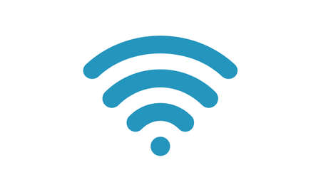 Vector wifi icon. Wireless internet access.