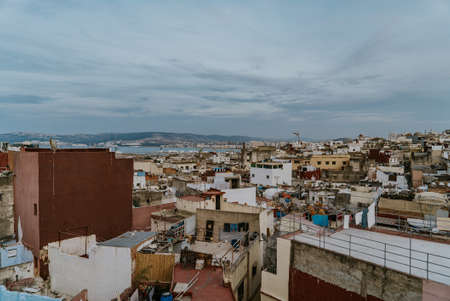Morocco- September 28,2019 : Beautiful scenery at Morocco