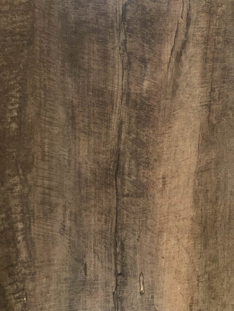 Brownish color of wood pattern wallpaperの写真素材