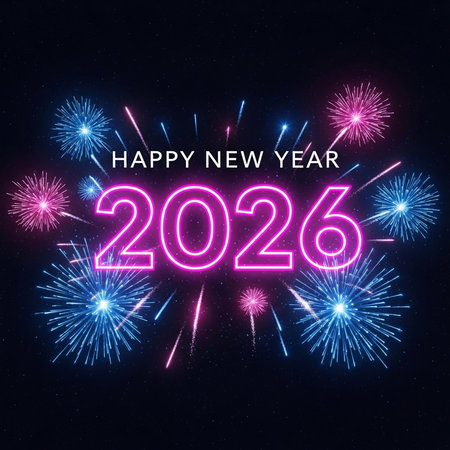 Happy new year 2016 background with fireworks. Vector Illustration EPS10の素材