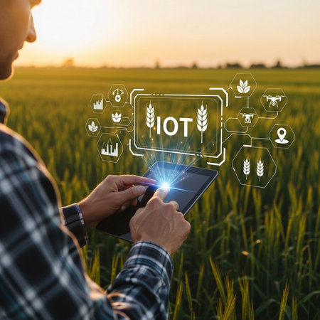 Growing organic vegetables in hydroponic farm. 3D rendering.の素材