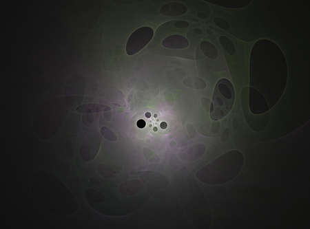 Computer generated fractal illustration reminiscent of the human body at the cellular level