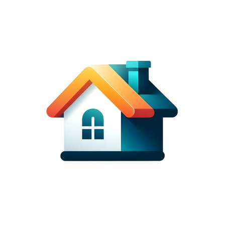 House icon design template. Real estate logo. Building icon vector.の素材