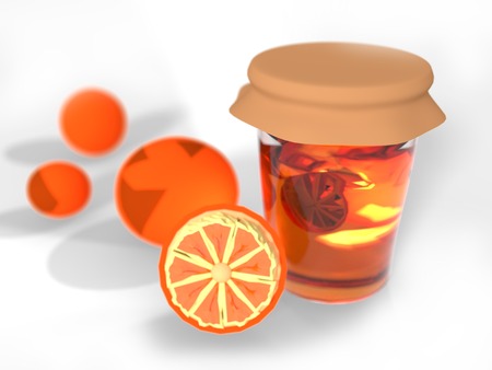 Orange marmaladeの写真素材