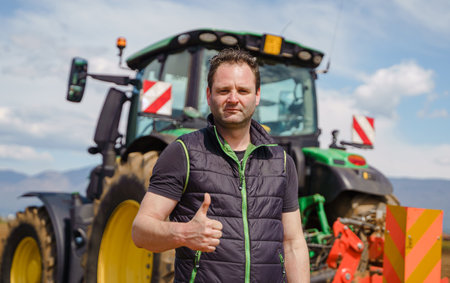 These skilled men farmers know that implementing the latest Farming machinery and techniques is...