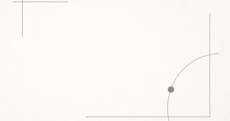 white paper background with black and white lines and circles. 3d renderingの写真素材