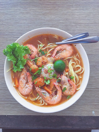 Mee udang banjir from tanjung karangの素材