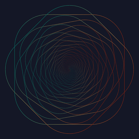 Abstract Line background vector illustration