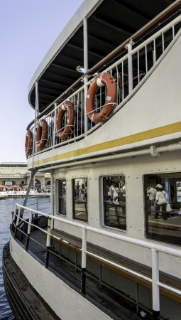 The ship near the harbour in Ä°stanbul Bosphorus, Turkey