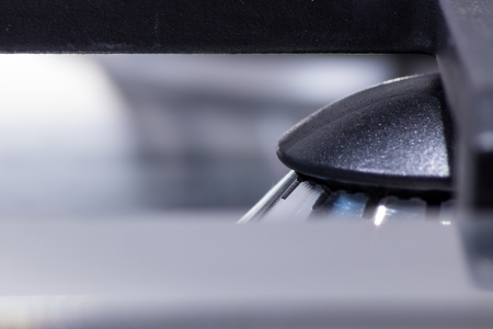 a burner ready to start fire and cookingの写真素材