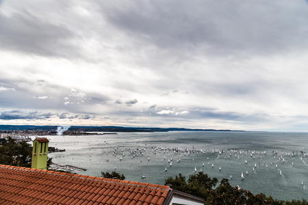 one of the biggest regatta in the world: the Barcolana