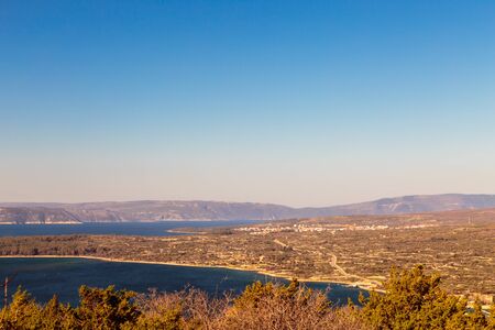 Sunny spring day on Dalmatian islandsの写真素材