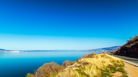 Beautiful morning in the sea of Dalmatia
