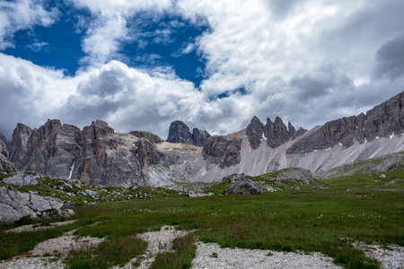 The beautiful Dolomiti in a summer day, Trentino-Alto Adige, Italy