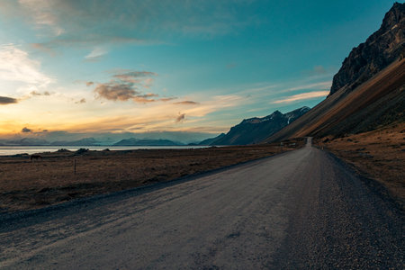 Stokksnes represents a perfect spot for photographers and nature loversの写真素材