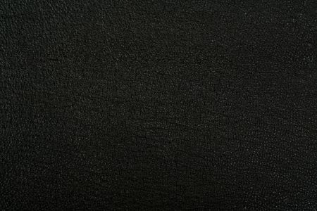 A closeup of a  black leather textureの写真素材