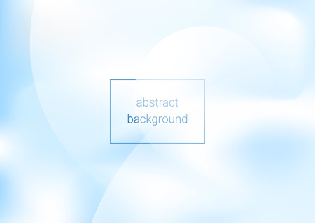 cold abstract background with spots and spheresのイラスト素材