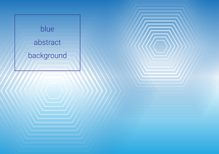 blue abstract background with liquid forms for your designのイラスト素材