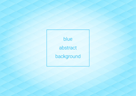 blue abstract background , pattern consisting of rhombuses, nice cover for template and layoutのイラスト素材