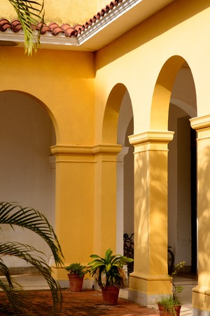 Colonial town. Cityscape of Trinidad, Cuba. UNESCO World Heritage Siteの写真素材