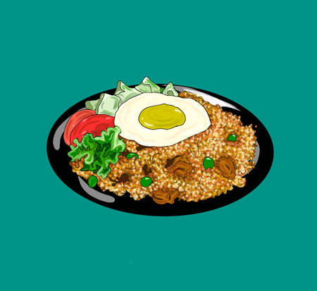 Indonesian cuisine is one of the richest culinary traditions in the world, and is full of strong flavors.の写真素材
