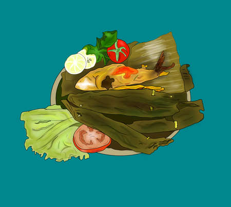 Indonesian cuisine is one of the richest culinary traditions in the world, and is full of strong flavors.の写真素材