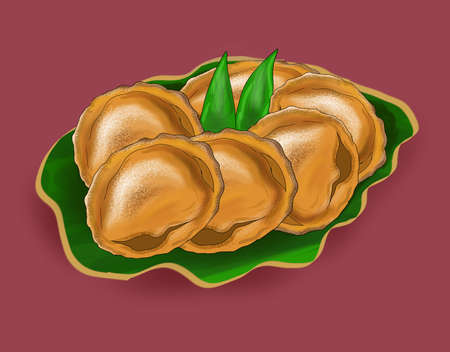Indonesian cuisine is one of the richest culinary traditions in the world, and is full of strong flavors.の写真素材