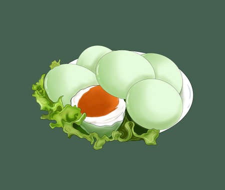 Indonesian cuisine is one of the richest culinary traditions in the world, and is full of strong flavors.の写真素材