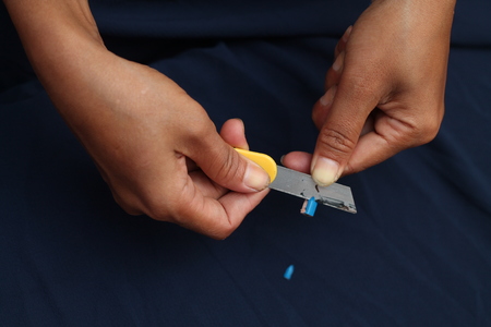 Sharpen the pencilの写真素材