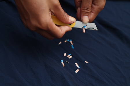 sharpen the pencil