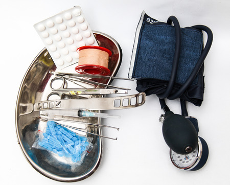 medical equipment isolatedの写真素材