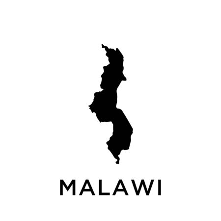 Malawi map vector design templateのイラスト素材