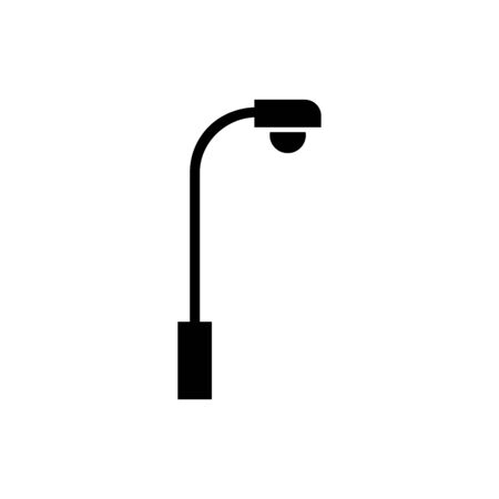 Street lamp icon vector design trendyのイラスト素材