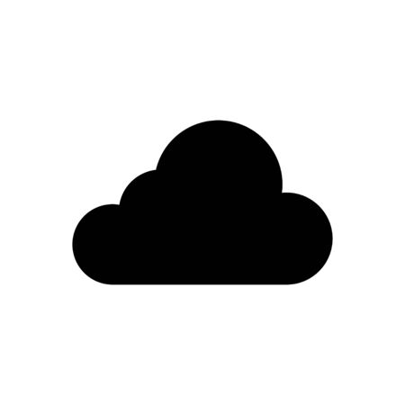 Cloud download icon vector illustration template design trendyのイラスト素材