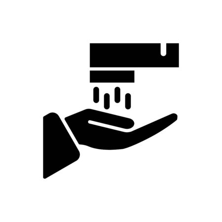 Hand wash icon vector design trendyのイラスト素材