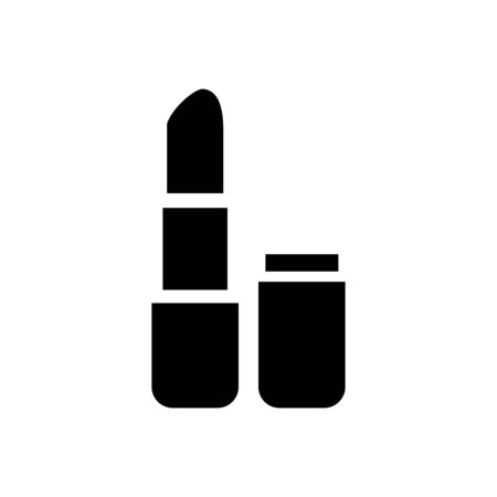 Lipstick icon flat vector template design trendyのイラスト素材