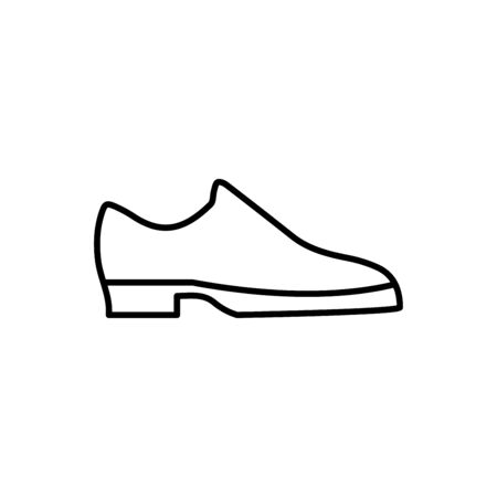 Men shoes icon flat vector template design trendyのイラスト素材
