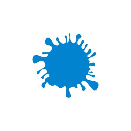 Water drop icon flat vector template design trendyのイラスト素材