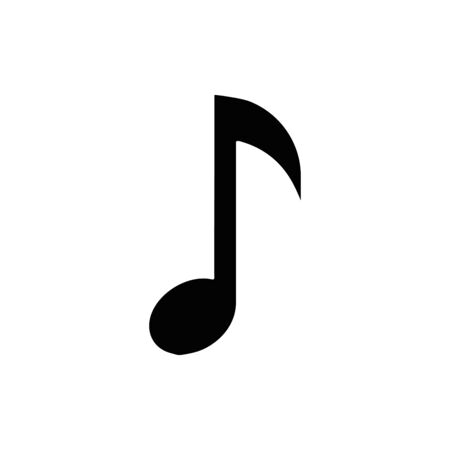 Music icon flat vector template design trendyのイラスト素材