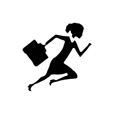 woman work iconのイラスト素材