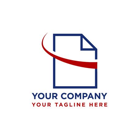Company logo icon vector trendyのイラスト素材