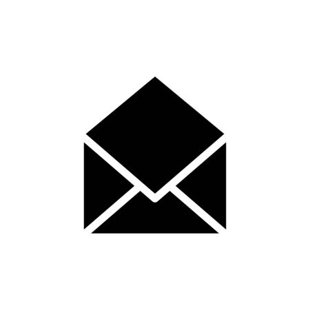 Envelope icon flat vector template design trendyのイラスト素材