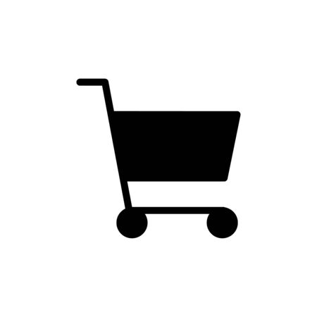 Trolley icon flat vector template design trendyのイラスト素材