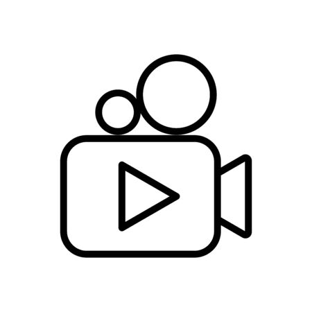 Movie icon vector design trendyのイラスト素材