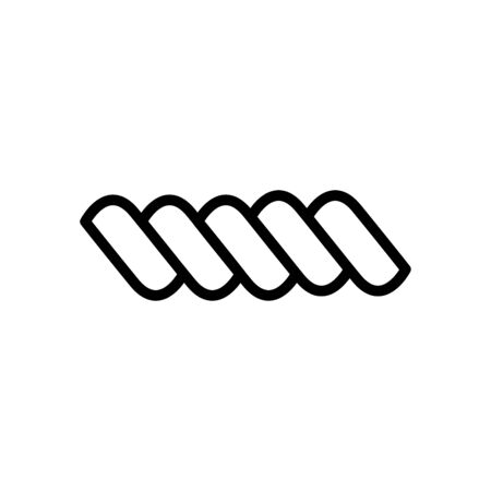 Rope icon flat vector template design trendyのイラスト素材