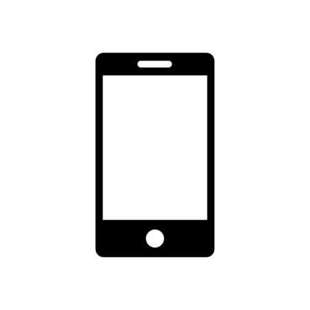 Smartphone icon flat vector template design trendyのイラスト素材