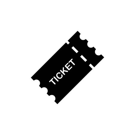 Ticket icon vector illustration template design trendyのイラスト素材