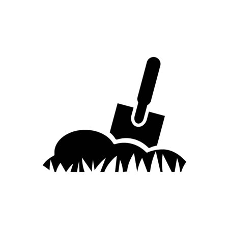 Trowel icon vector illustration template design trendyのイラスト素材