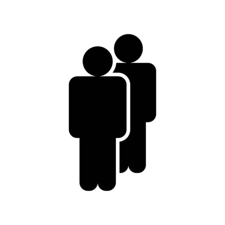 People icon vector illustration template design trendyのイラスト素材
